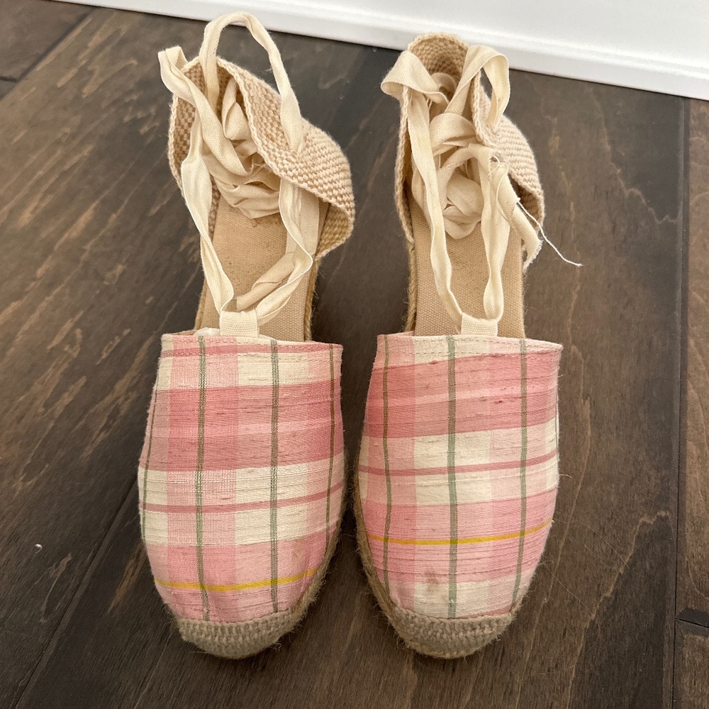Silk espadrilles